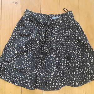 Anthropologie  Dil Starry Night Silk Skirt